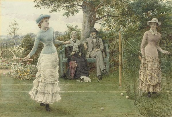 A Game Of Tennis - view 1