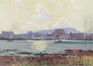 From St. Helen""""s Island by Andrew Wilkie Kilgour