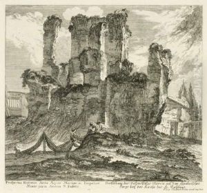 Romische Ruinen by Georg Christoph Kilian