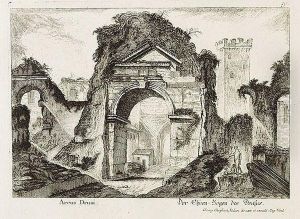 Der Ehrenbogen Des Drusus by Georg Christoph Kilian
