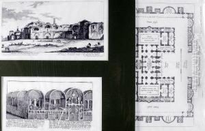 Romische Ruinen Und Grundrissplan by Georg Christoph Kilian