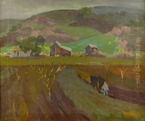 Plowing For Spring Planting by Aaron Edward Kilpatrick