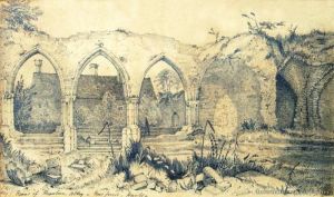 Ruins Of Beaulieu Abbey, Kew Forest, Hants by John Kinder