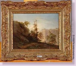 Paysage Anime A L'abbaye En Ruines