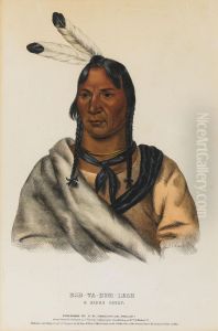 Esh-ta-hum-leah, A Sioux Chief by Charles Bird King