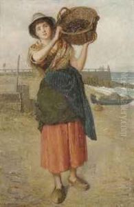 The Mussel Gatherer by Haynes King