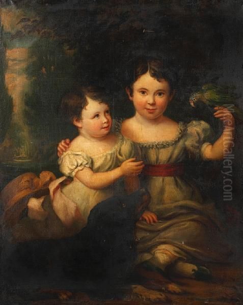 Portrait Of Two Children - view 1