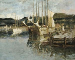 Lunenburg Harbor/a Busy Harbor by Paul King