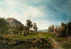 Summer Landscape by Gustaf Kinmansson