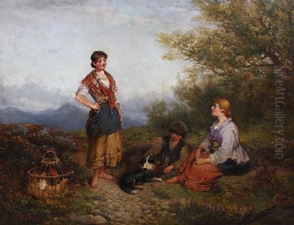 Afternoon Rest On A Mountain Path - view 1