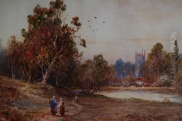 The Teme, Near Tenbury - view 1