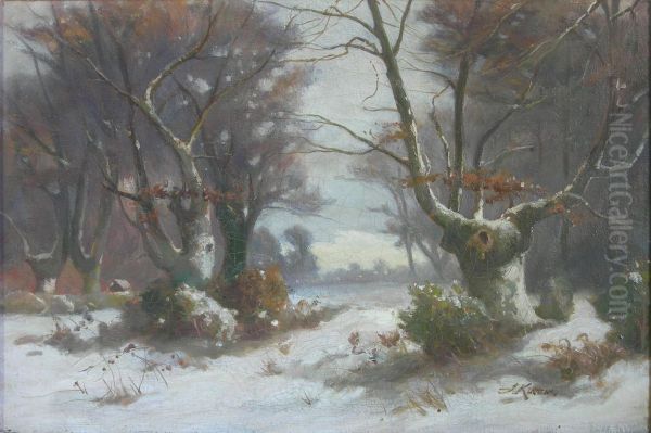 A Wood In Winter - view 1