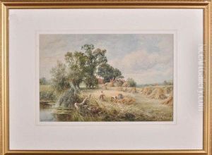View Near Dorking, Surrey by Henry John Kinniard