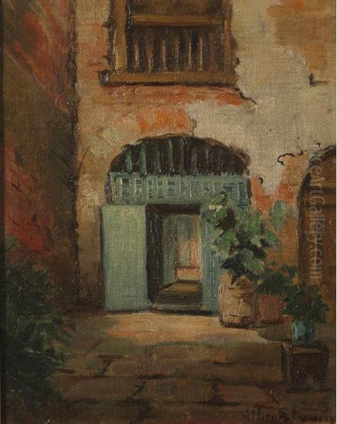 Courtyard Scene - view 1