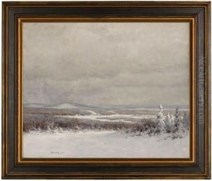 Winter Landscape by Nelson Gray Kinsley