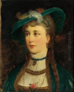 Bildnis Einer Dame Mit Federhut