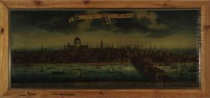 A Prospect Of The City Of London by Johannes Kip