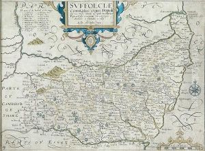 Suffolk 1607 by William Kip