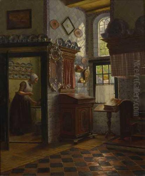 Interieur Mit Magd - view 1