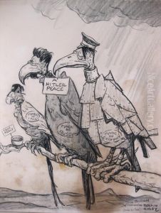 "a Hitler Peace by Rollin Kirby
