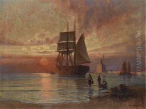 Sunset At The Seaside