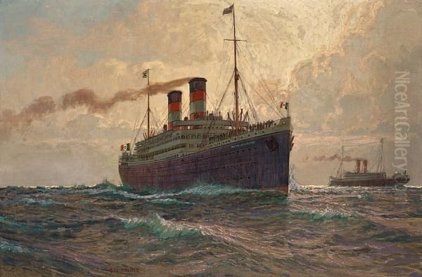S.s. Martha Washington At Sea - view 1