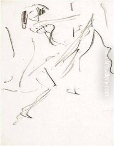 "varietetanzerin" by Ernst Ludwig Kirchner