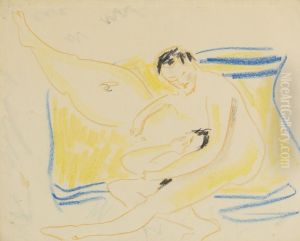Couple by Ernst Ludwig Kirchner