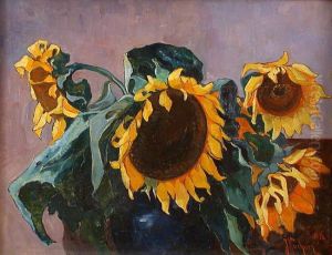 Sloneczniki, 1926 R. by Jozefina Kirchner