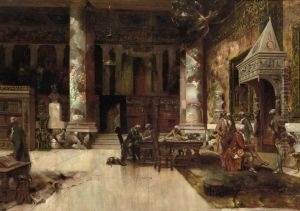 In The Library by Frank Lebrun Kirkpatrick