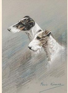 Fox Terriers by Persis Kirmse