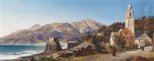 In The Bay Ofbordighera by Alois Kirnig