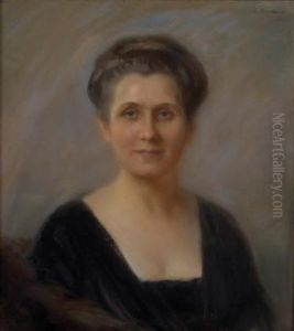 Halbportrat Einer Dame