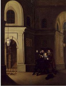 Il Commendatore Appearing To Don Giovanni by Marianne Kirzinger