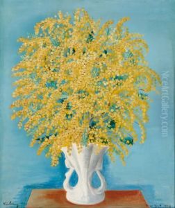 Bouquet De Mimosas by Jean Kisling