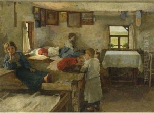 A Drowsy Morning by Alexander Alexandrovich Kiselev