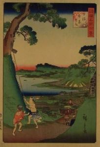 Shimosa, De La Serie by Kitagawa Utamaro