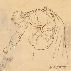 Prinsessen Plukker Myrdun by Theodor Severin Kittelsen