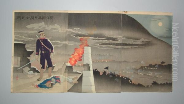 Scene De La Guerre Sino-japonaise - view 1