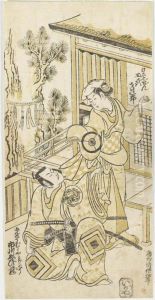 Two Yakusha-e by Torii Ii Kiyomasu