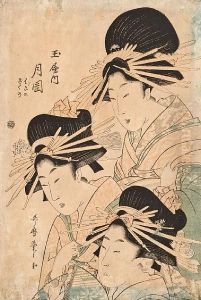 Two Woodcuts by Torii Kiyonaga