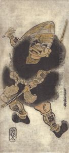 Hand-applied by Torii Kiyonobu