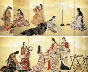 Genroku Fuzoku (pastimes Of The Genroku Era)