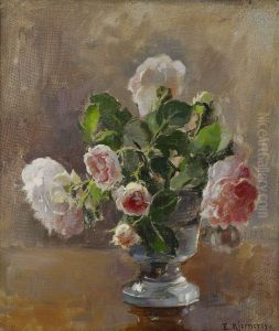 Stilleben Med Rosor by Esther Kjerner
