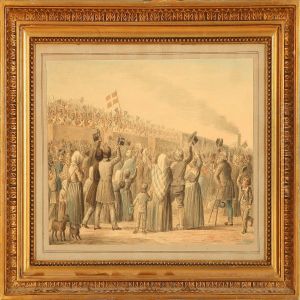 The Homecoming Of The Danish Troops by Peter Klaestrup