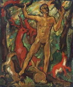 Waldpredigt by Karl Klapper