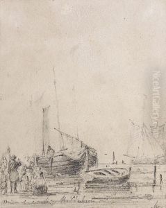 Rast Unter Baumen by Friedrich Christian Klass