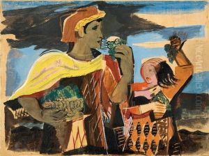 Mythologische Szene by Cesar Klein