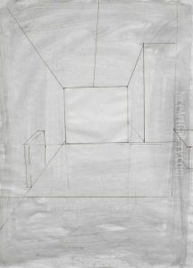 Wand Im Atelier by Fritz Klein