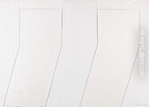 Ohne Titel (weis) by Fritz Klein